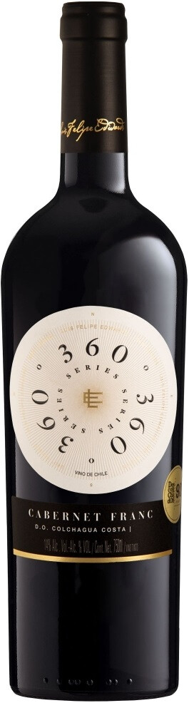 Вино Luis Felipe Edwards, 360° Cabernet Franc, 2019