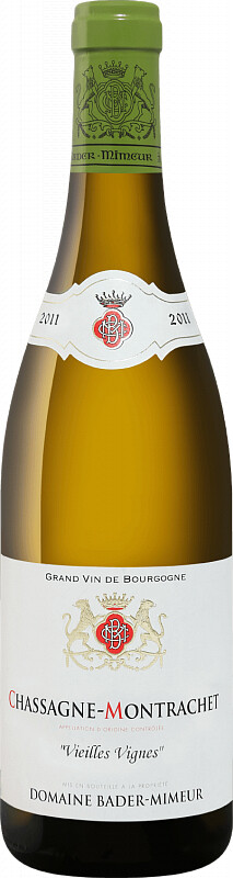 Вино Bader-Mimeur, Chassagne-Montrachet AOC Vieilles Vignes, 2011