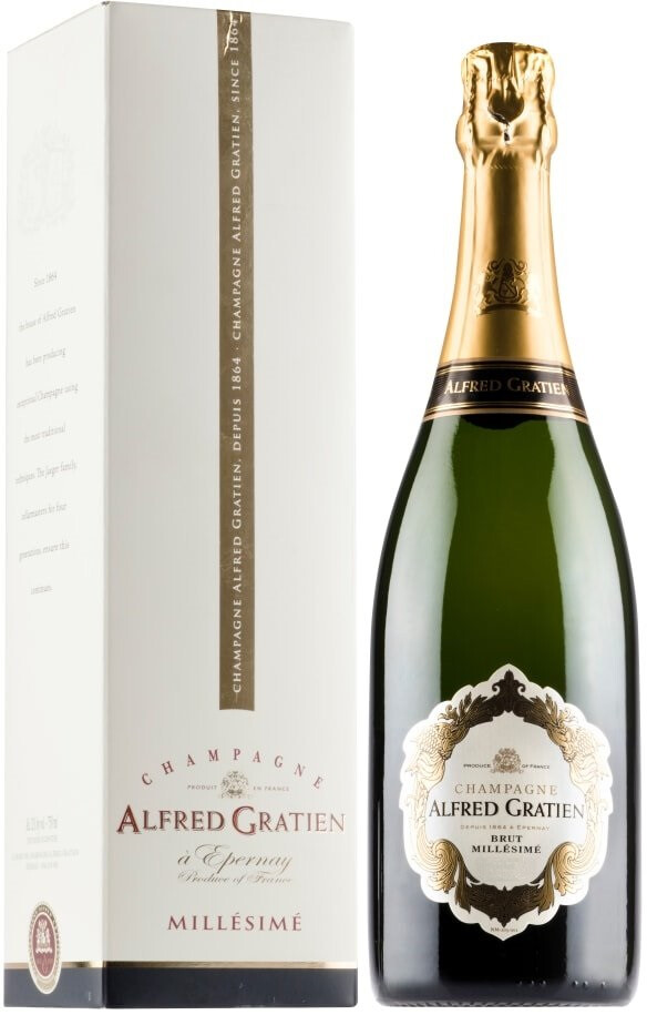 Шампанское Alfred Gratien, Brut Millesime, Champagne AOC, 2007, gift box