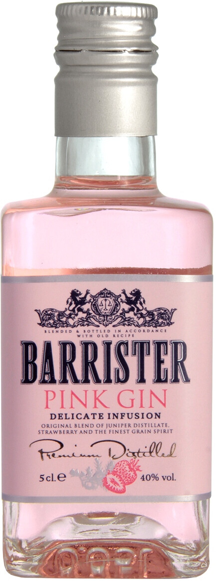 Джин Barrister Pink Gin, 50 мл