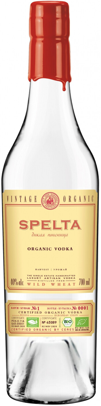 Водка СПЕЛЬТА (SPELTA) 0,7