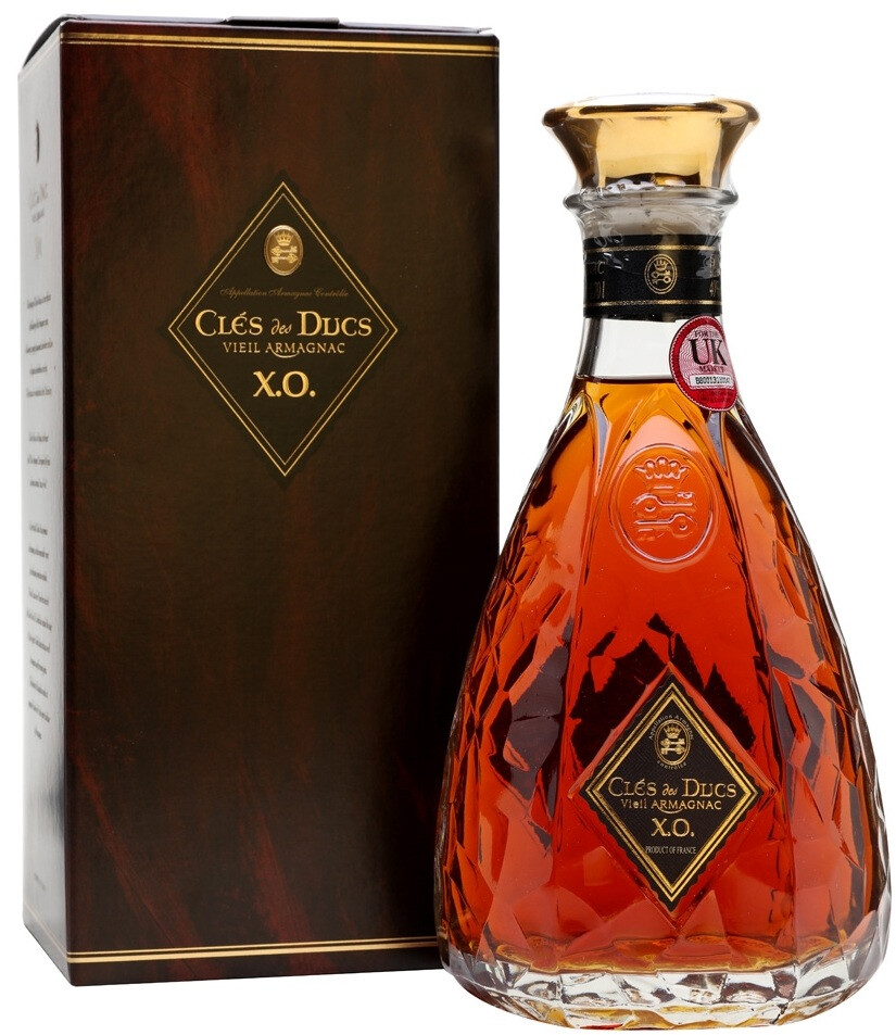 Арманьяк Cles des Ducs XO, Armagnac AOC, gift box