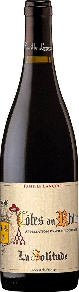 Вино La Solitude Rouge, Cotes-du-Rhone AOC